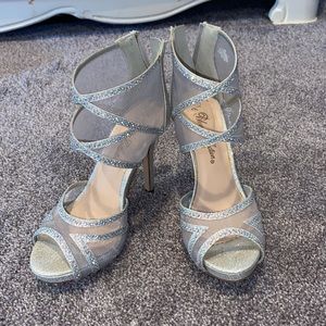 Glitter heels